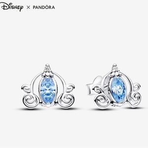 Pandora Cinderella’s Carriage Stud Earrings